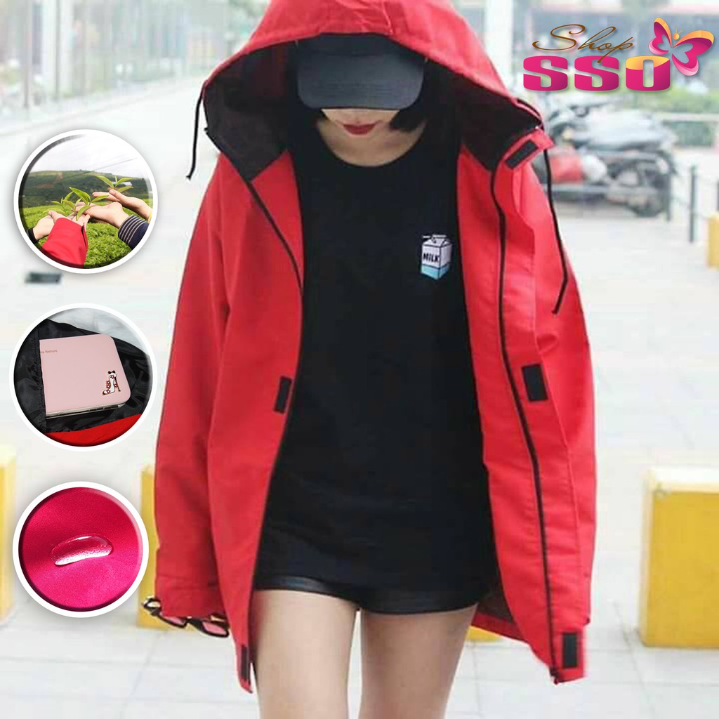 ÁO KHOÁC JACKET WET NỮ TRƯỢT NƯỚC