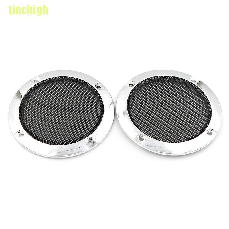 Bộ 2 Ốp Lưng Kim Loại Dạng Lưới 3 &quot;Trang Trí Âm Thanh