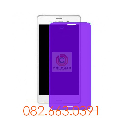 Cường Lực Sony bảo vệ mắt ánh tím Sony Z1/Z2/Z3/Z4/Z5/Z5 preniumnano dẻo