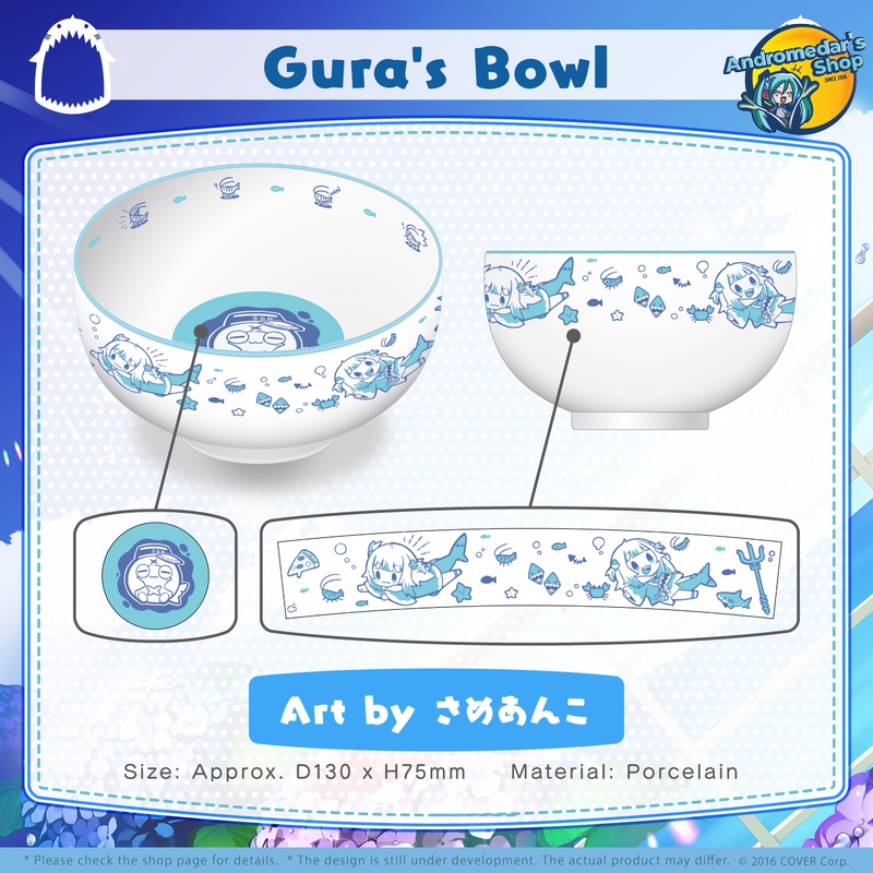 Bộ kỉ niệm sinh nhật Gawr Gura Birthday Celebration 2022 Merch Complete Set