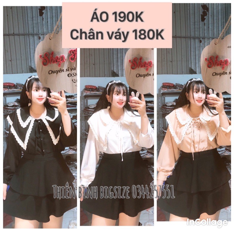 ÁO SƠ MI KIỂU BIGSIZE
