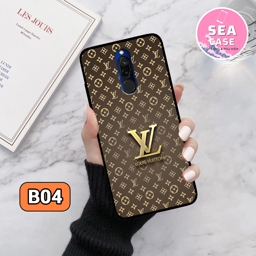 Ốp lưng XIAOMI REDMI NOTE 8 PRO/ REDMI 8/ REDMI 9 hình dior,lvv sang chảnh,bền,đẹp – ốp nhựa chống trầy,chống va đập