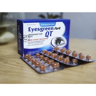 Viên uống bổ mắt Eyesgreen QT bổ sung dưỡng chất cho mắt, gảim mờ mắt, mỏi mắt