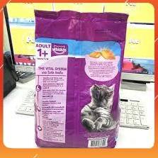 Thức ăn cho mèo Whiskas Adult gói 1.2kg - Hạt cho mèo lớn nhiều vị hạt mềm đầy đủ dinh dưỡng tốt cho mắt làm đẹp lông