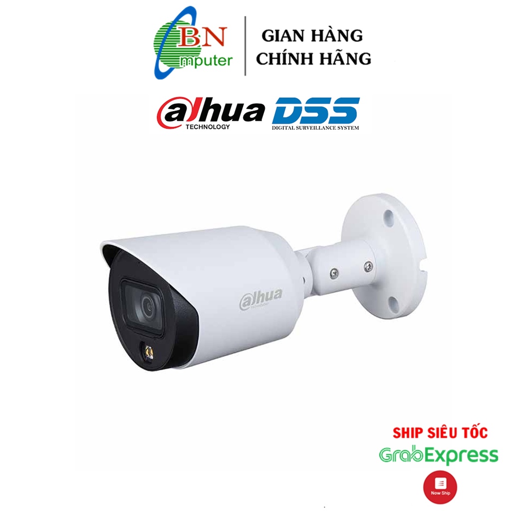 Camera Dahua HFW 1509TP-LED 5.0MP dạng thân sắt có Led chiếu sáng ban đêm