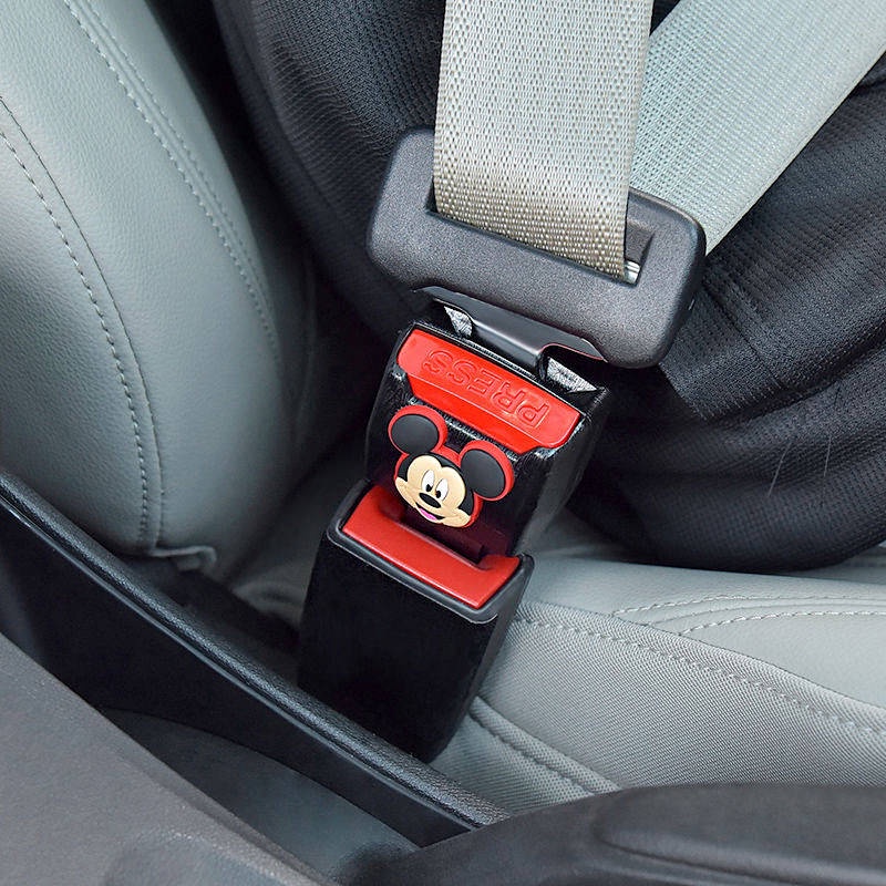 Chốt cài dây an toàn trên xe ô tô loại phổ thông hình hoạt hình cho mẹ và bé GYVT