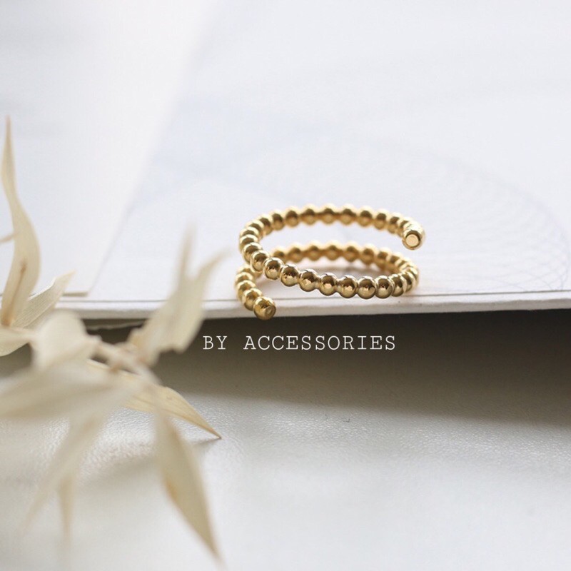 Nhẫn titan vòng bi xoắn không gỉ