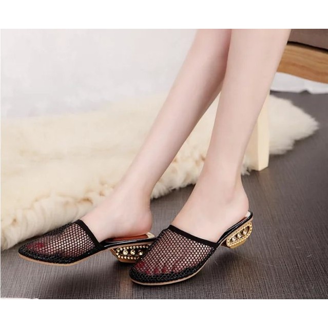 DÉP LƯỚI ĐẾ VUÔNG DÁ HÀNG NHẬP