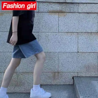 Quần Short Denim Lưng Cao Dáng Chữ a Ống Rộng Thời Trang Mùa Hè Cho Nữ