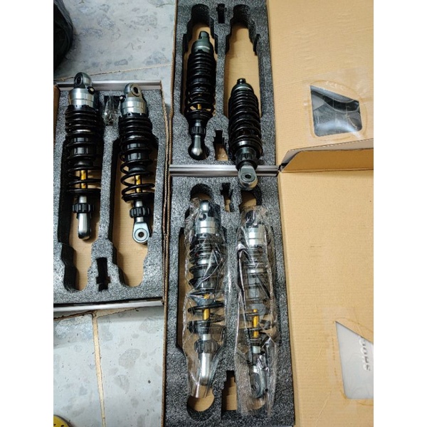 Phuộc Nitron ko bình lắp Dr Wave Elegant RSX Angel Suviva Win Sirius Jupiter Max Taurus Cub Caphe Axelo Galaxy MD Charly