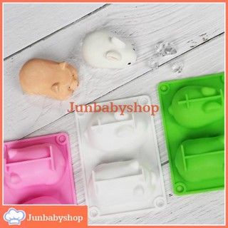 Khuôn silicon 2 hình thỏ, lợn Hàng loại 1