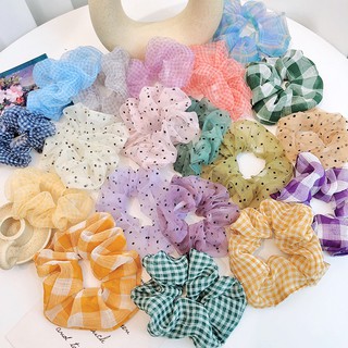 Cột Tóc Vải Scrunchies - Dây Buộc Tóc Scrunchies ( Phi Bóng )