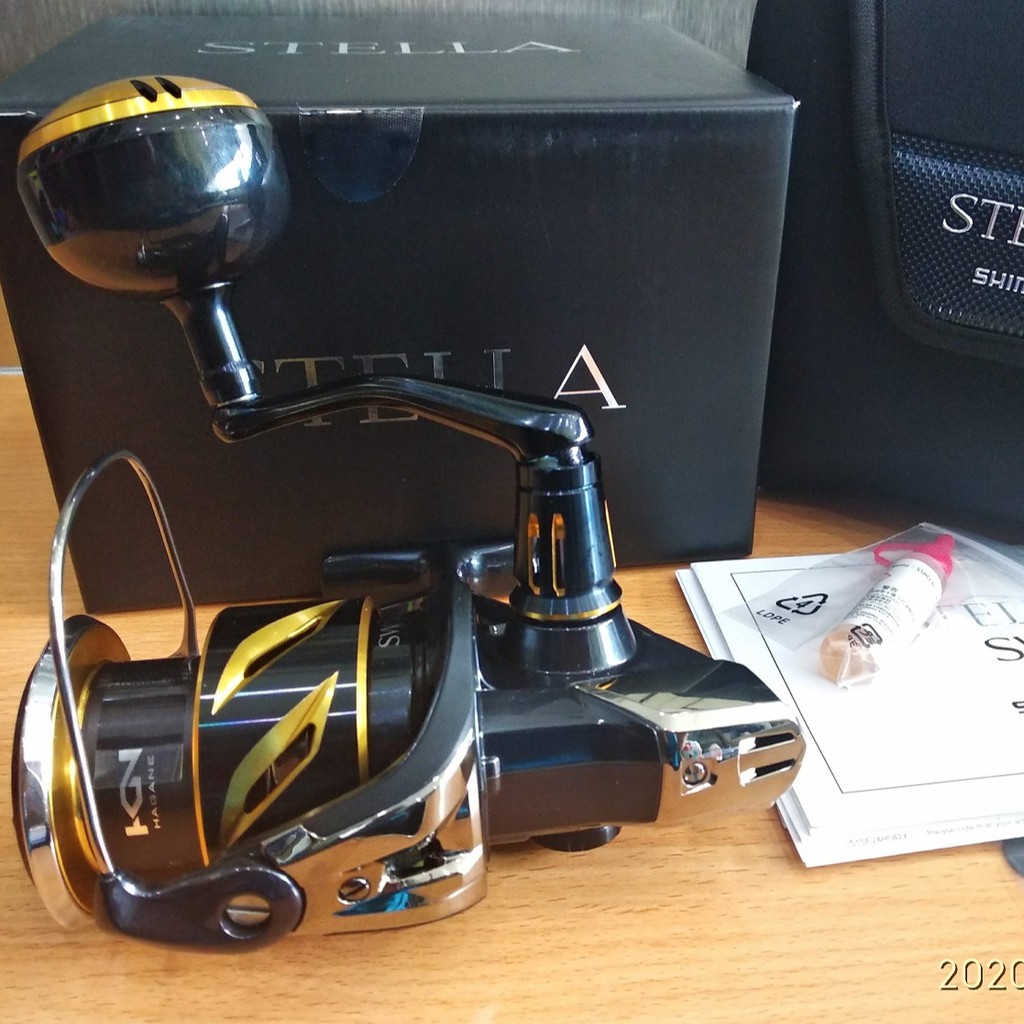 Máy Câu Cá Shimano 2020 Stella SW 4000XG - 5000XG - 5000HG - 20000PG - Máy Đứng