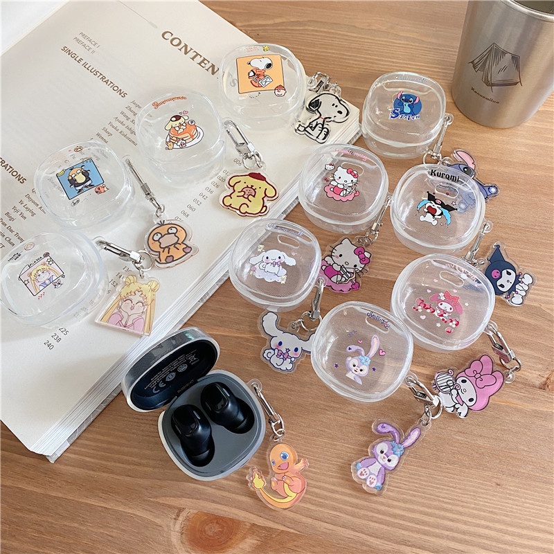 Hộp Đựng Tai Nghe Baseus Encok WM01 Trong Suốt In Hình Snoopy