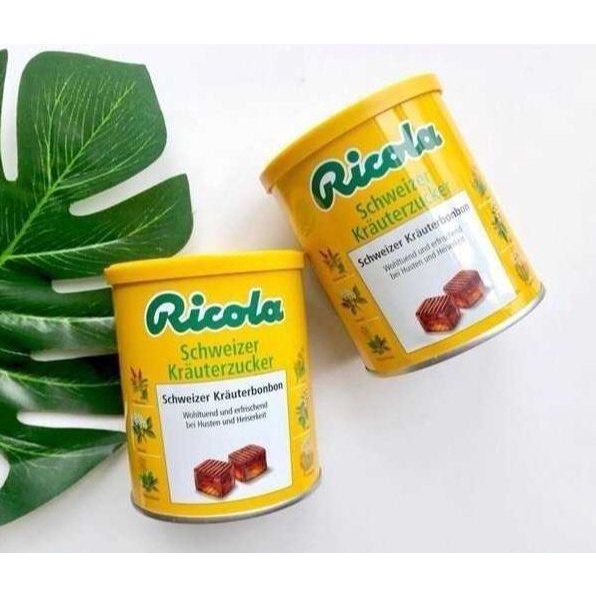 Kẹo ngậm ho thảo mộc Ricola Original Herb Đức 250g