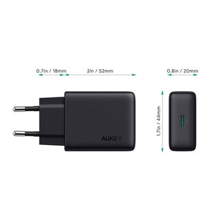 Adapter sạc 3A PD Aukey PA-Y21