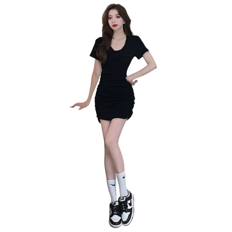 Đầm PERTY lụa quyến rũ phong cách Hàn Quốc thời trang mùa hè cho nữ