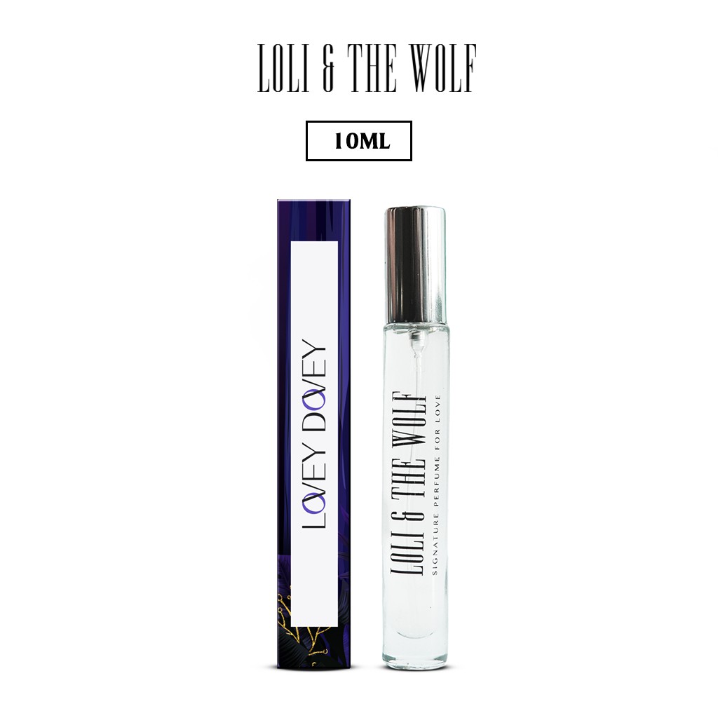 Nước hoa Lovey Dovey Eau De Parfum dành cho nam và nữ, lưu hương lâu chai 10ml - LOLI & THE WOLF