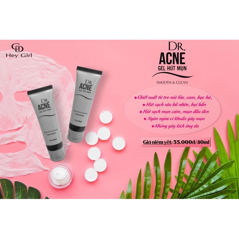 [Gel Hút MỤN Dr ACNE--Hàng cao cấp Chính hãng]