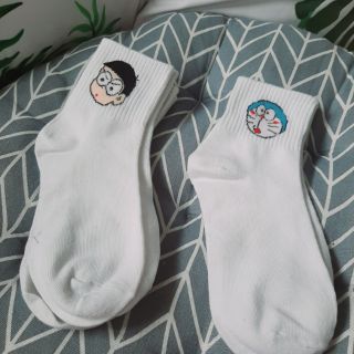 Vớ/ Tất cao cổ bộ đôi doraemon nobita