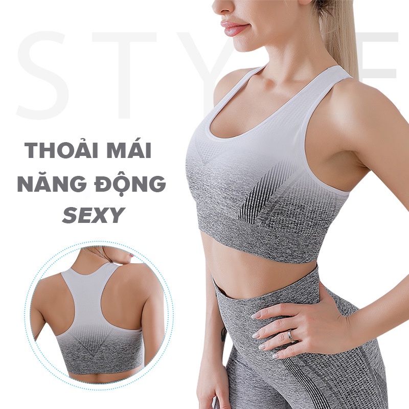 Bộ Đồ Tập Thể Thao Nữ Topbody Áo Bra Tập Gym, Quần Legging Dài Co Giãn 4 Chiều Năng Động Thấm Hút Tốt BODYG02