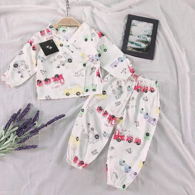 Bộ yukata vải Kate hàn 6kg-15 kg