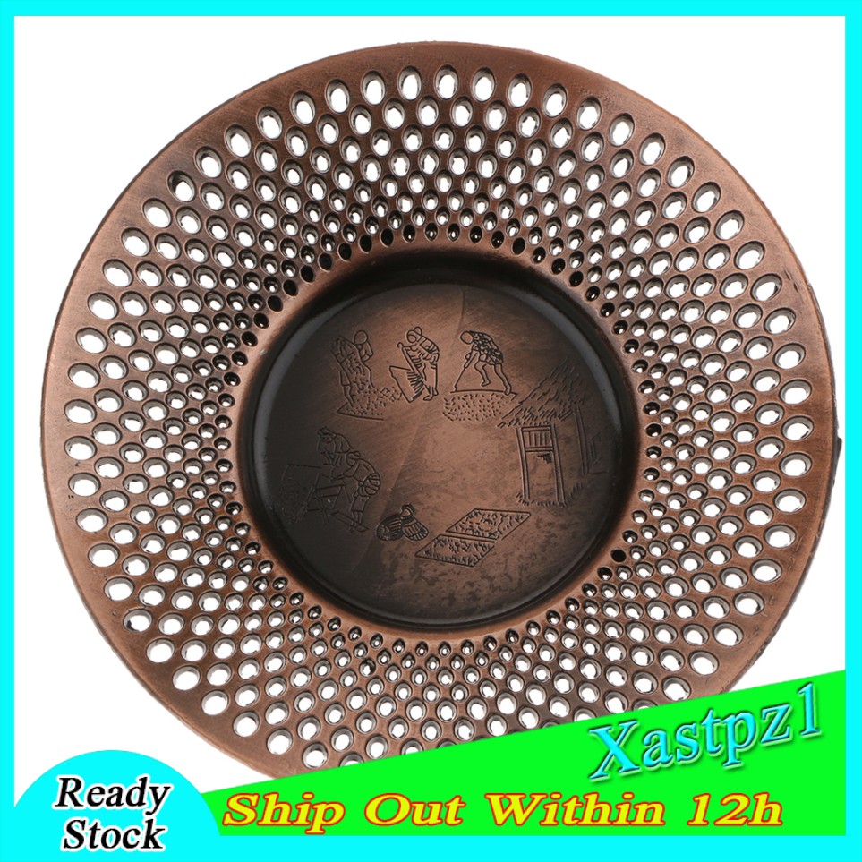 [Ready Stock] Alloy Teacup Coaster Coffee Cup Mat for Kung Fu Tea Fittings