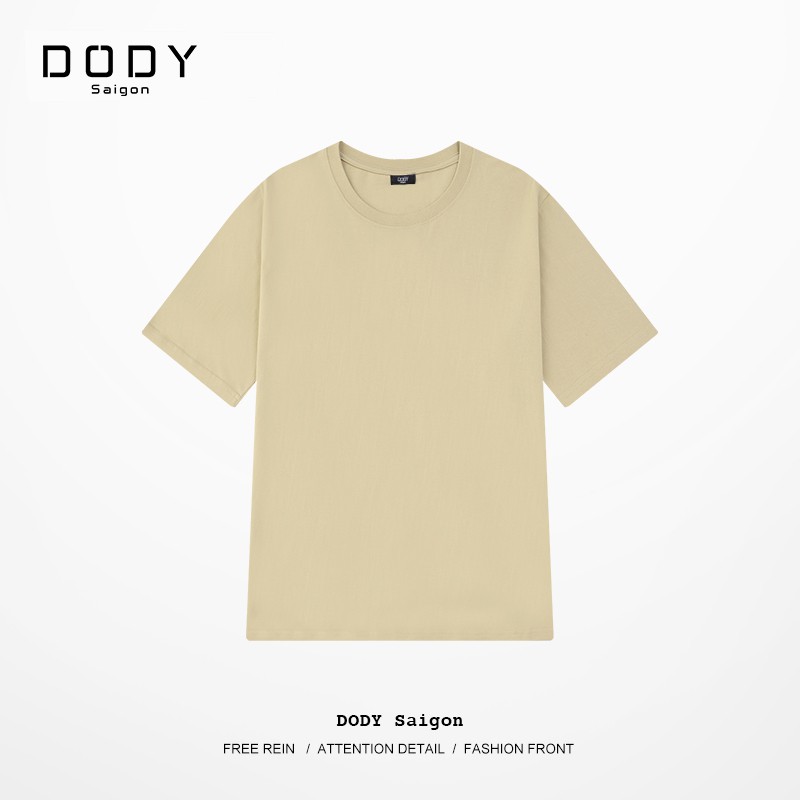 Áo thun trơn Unisex Nam Nữ - Áo phông ngắn tay nam nữ tay lỡ form rộng oversize nhiều màu [DODY Saigon / Áo thun trơn] | BigBuy360 - bigbuy360.vn