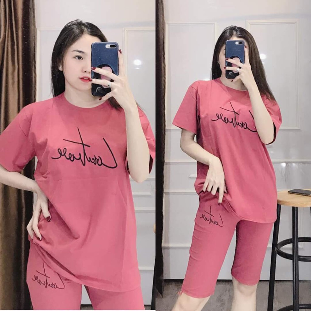 ❤️[KHAI TRƯƠNG BÁN GIÁ VỐN] Đồ bộ thun cotton mặc nhà, đồ bộ nữ đẹp chất liệu thun cotton co giãn 4 chiều