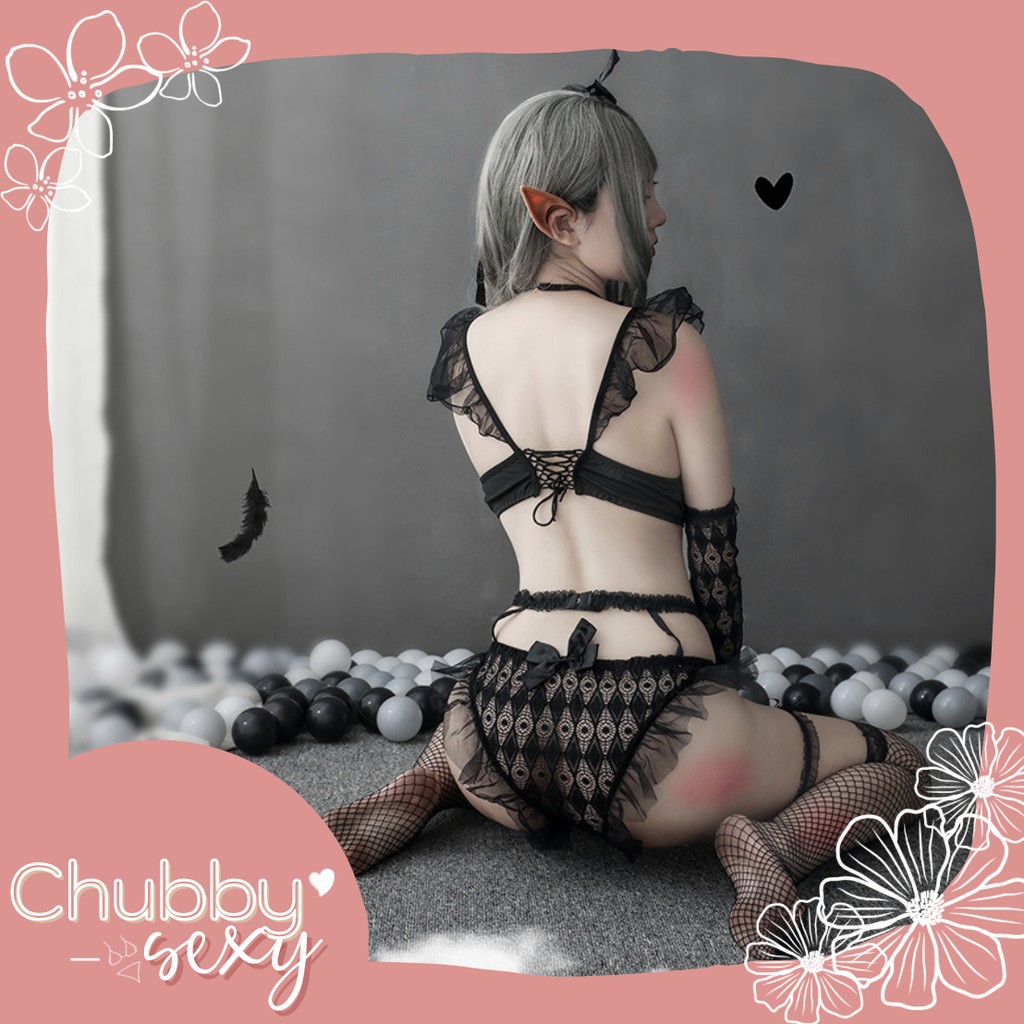 Cosplay Cô Dâu Huyền Bí Quyến Rũ - Đồ Lót Nữ Sexy - Set đồ ngủ cosplay cô dâu full chi tiết cao cấp - CPL20 -Chubby.Sexy | BigBuy360 - bigbuy360.vn