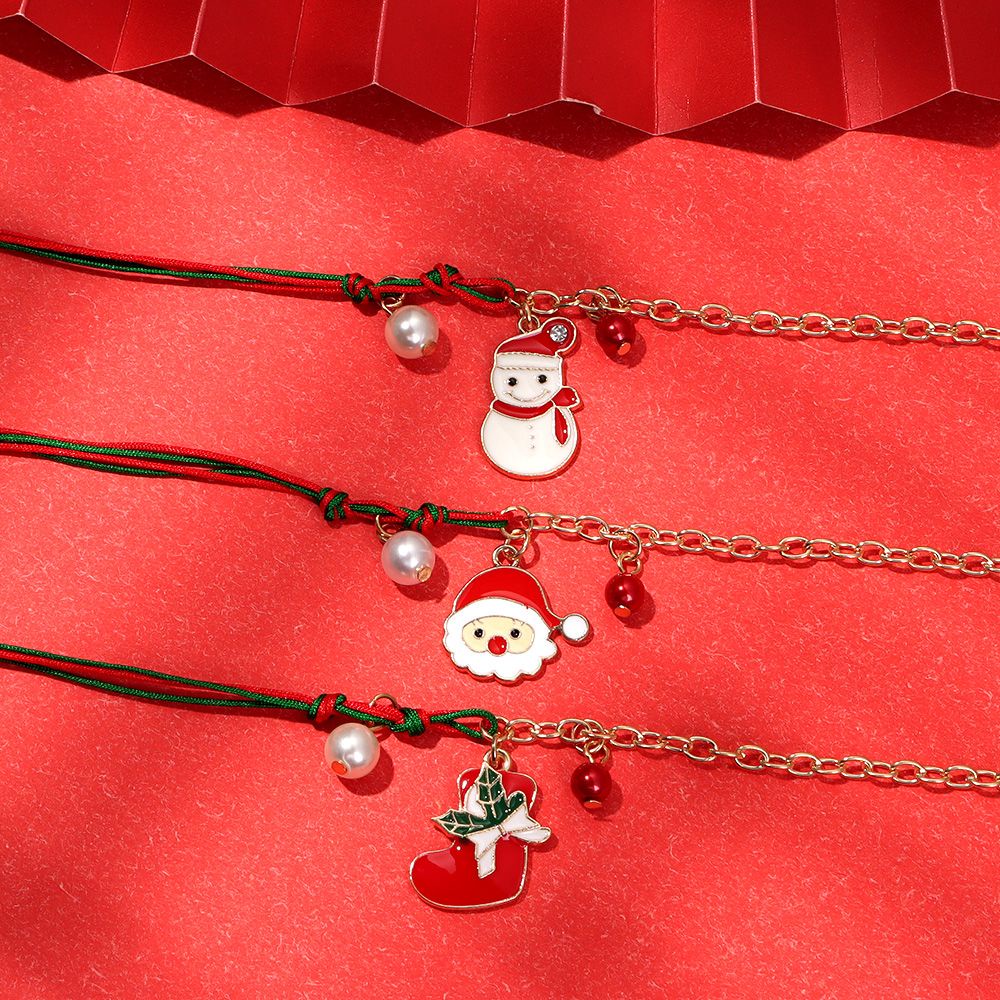 Vòng Tay Mặt Hình Cây Thông Giáng Sinh Bằng Hợp Kim Thời Trang Cho Nữ