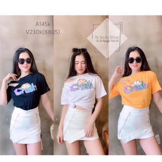 Áo thun lụa lệch vai cực đẹp