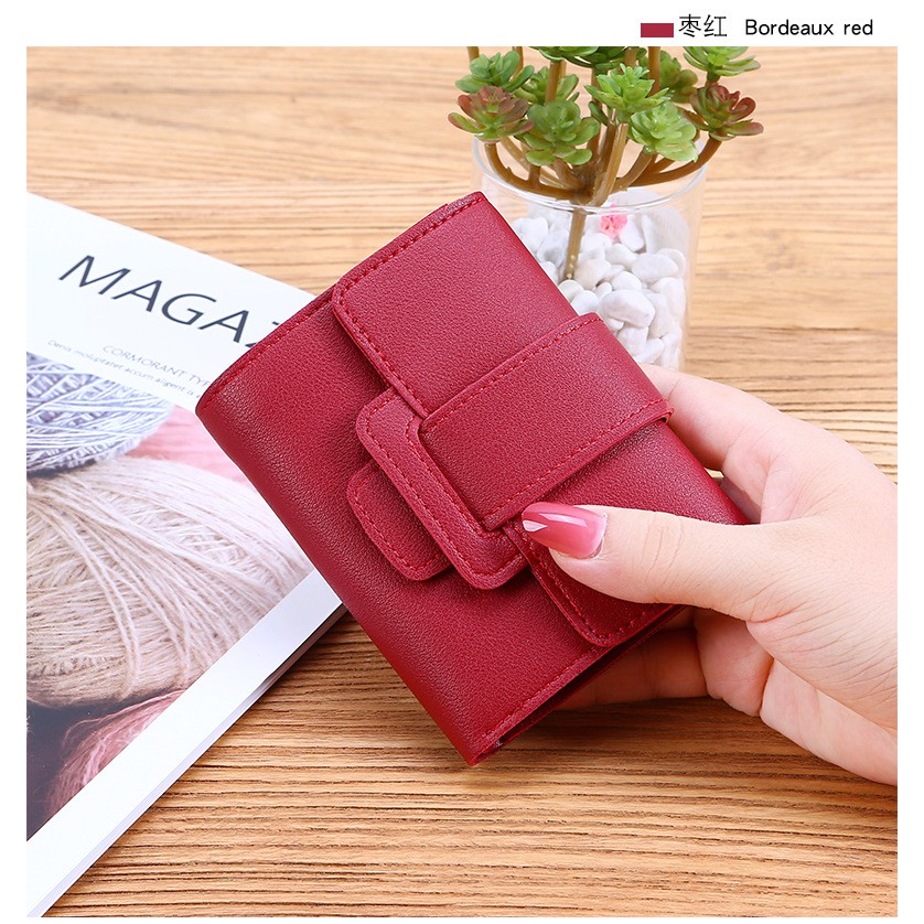 VÍ NỮ NGẮN VQY-1 12cm x 2cm x 9cm | BigBuy360 - bigbuy360.vn
