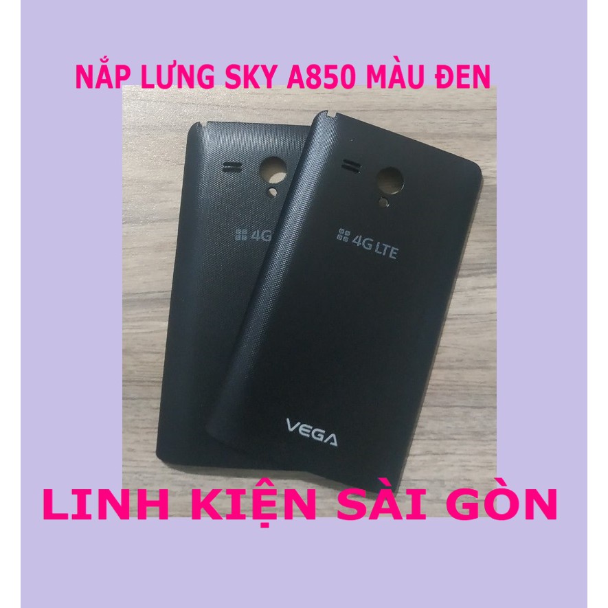 NẮP LƯNG SKY A850 MÀU ĐEN
