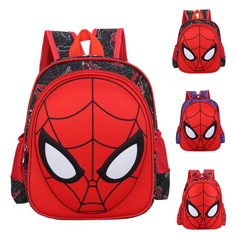 KD🐤Cặp đi học hình Siêu nhân Spiderman