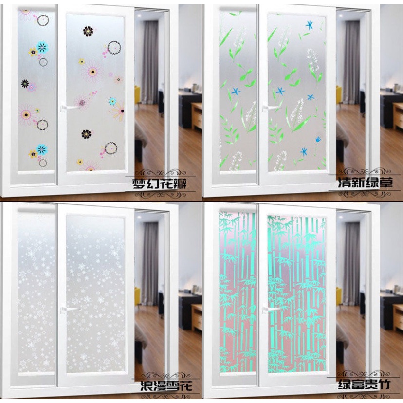Cuộn 3m decal khổ 45cm dán cửa kính chống nhìn trộm,decal dán kính văn phòng,cửa sổ