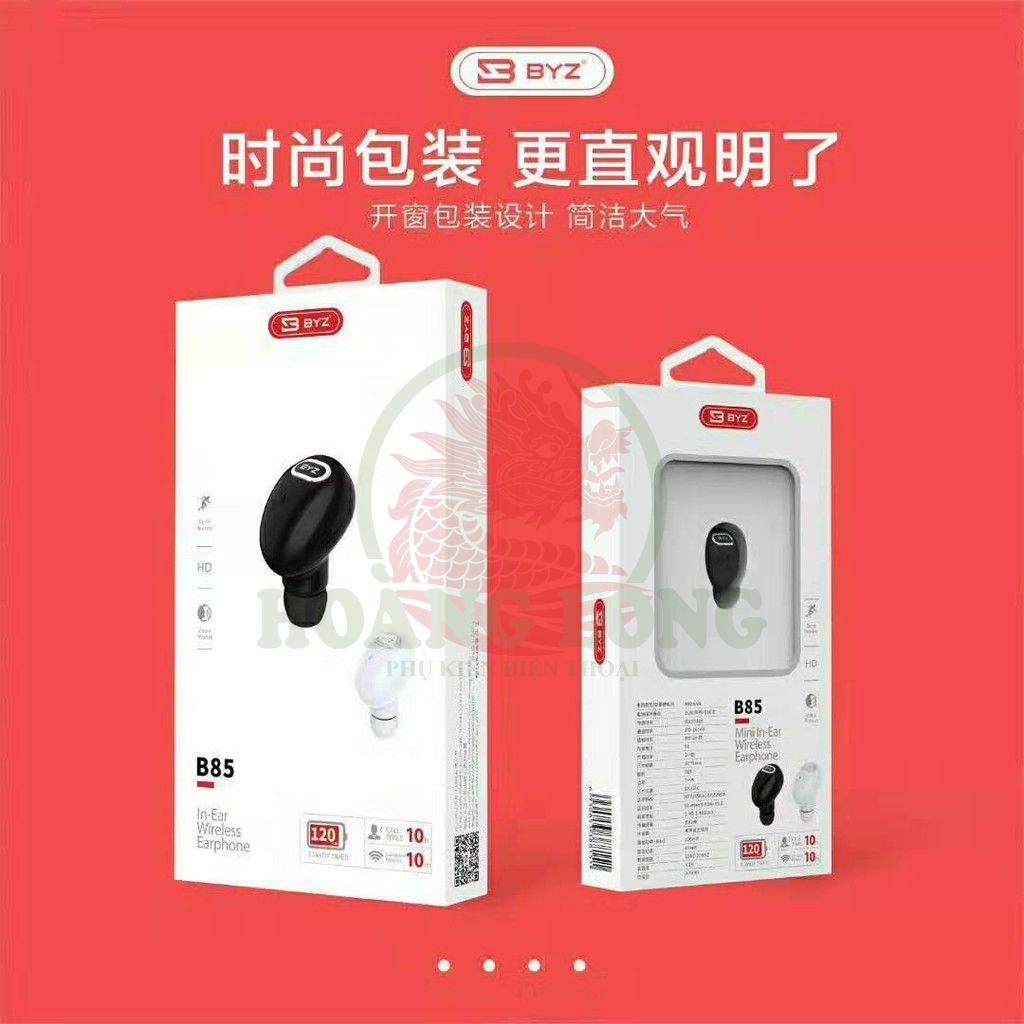 [HCM] - Tai nghe bluetooth BYZ B85 hạt đậu - Q2