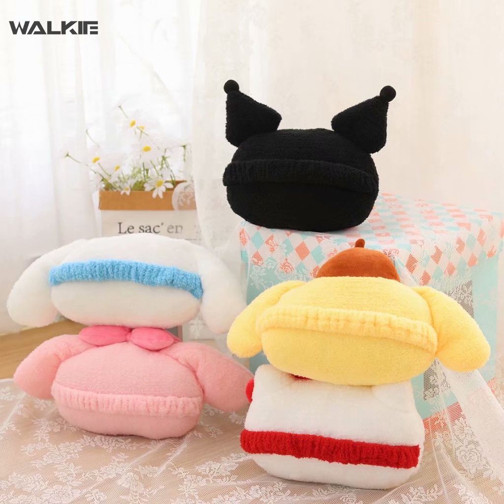 Bao Gối Nhồi Bông Hình Hoạt Hình Kuromi Cinnamoroll Melody Đáng Yêu