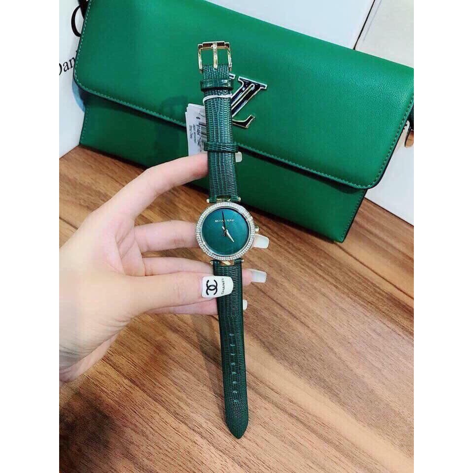 Đồng hồ Nữ Michael Kors MK2592 fullbox hãng màu xanh quyến rũ