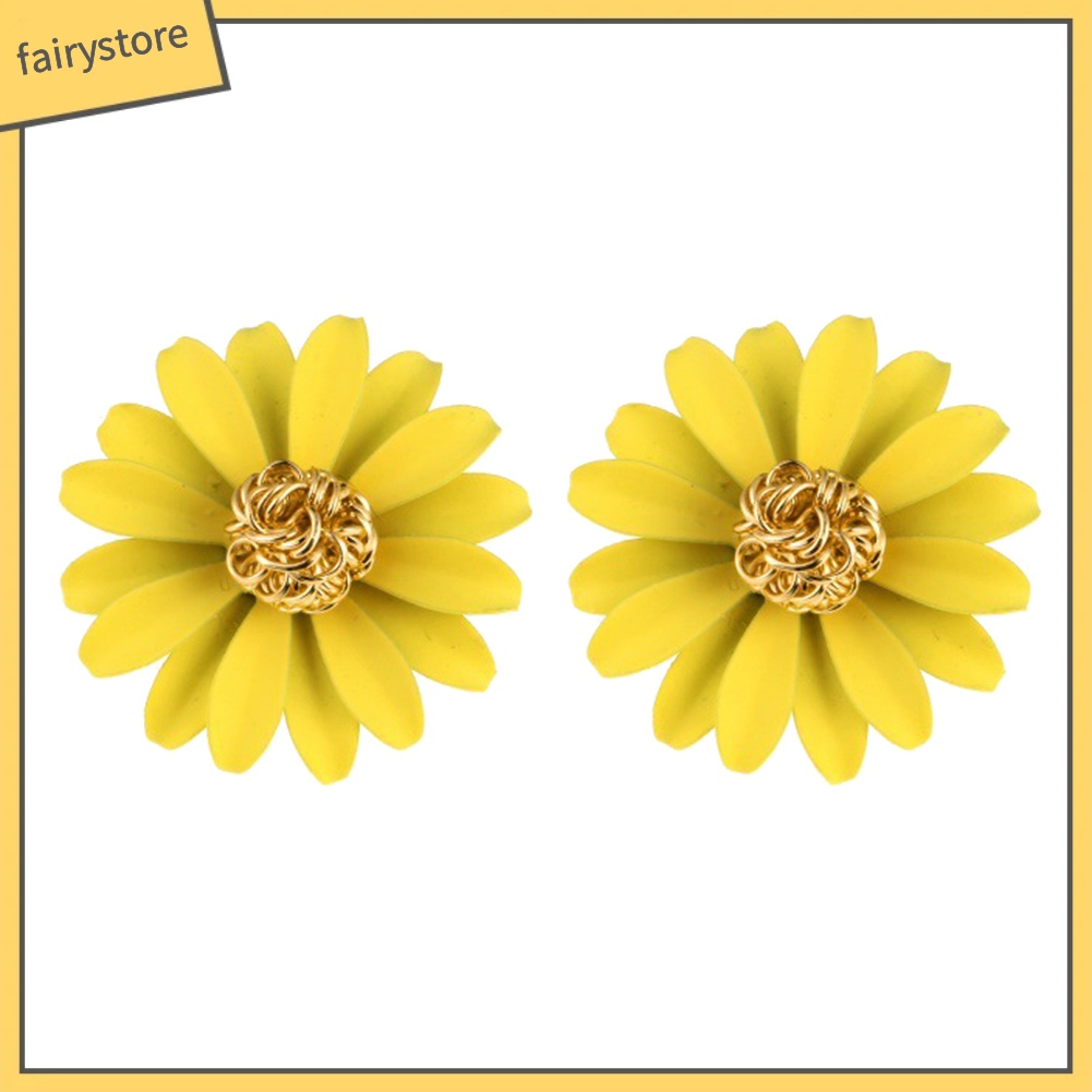 Khuyên tai nữ hình bông hoa thời trang