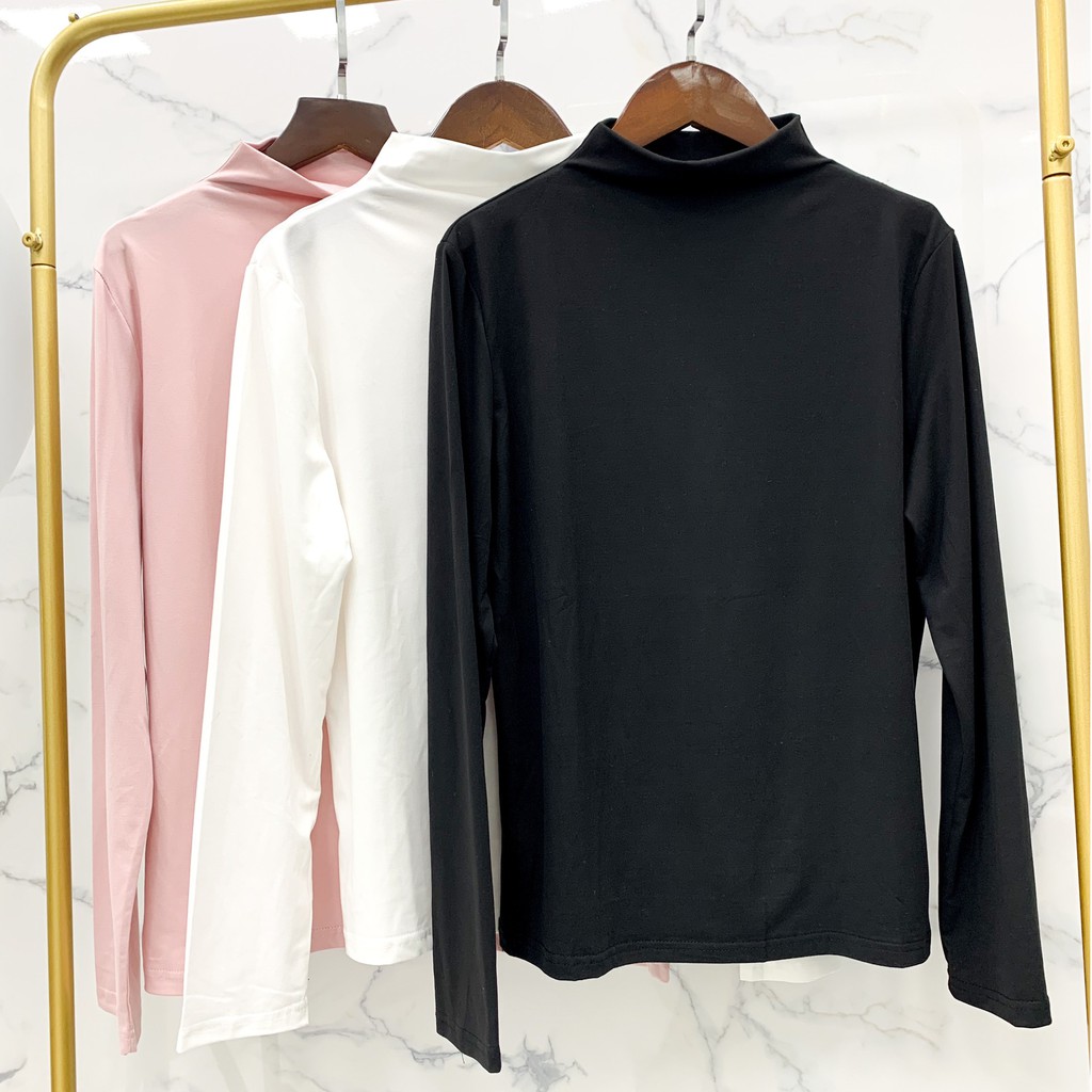 Áo giữ nhiệt thun dài tay siêu mềm cho mẹ bầu mặc trong giữ ấm mùa thu đông - AGN001 | BigBuy360 - bigbuy360.vn