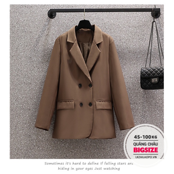 Áo Khoác Vest Cỡ Lớn Phong Cách Cổ Điển Thời Trang Mùa Thu Mới Cho Nữ | BigBuy360 - bigbuy360.vn