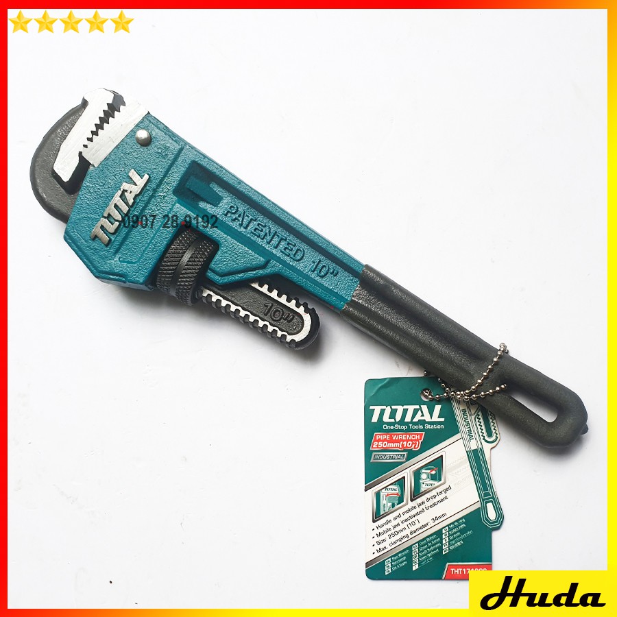 Total - THT171006 Mỏ lết răng 10&quot;/250mm POI