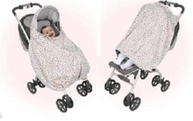 Khăn Choàng Che Cho Bé Bú, Che Xe Đẩy, Khăn Choàng Đa Năng