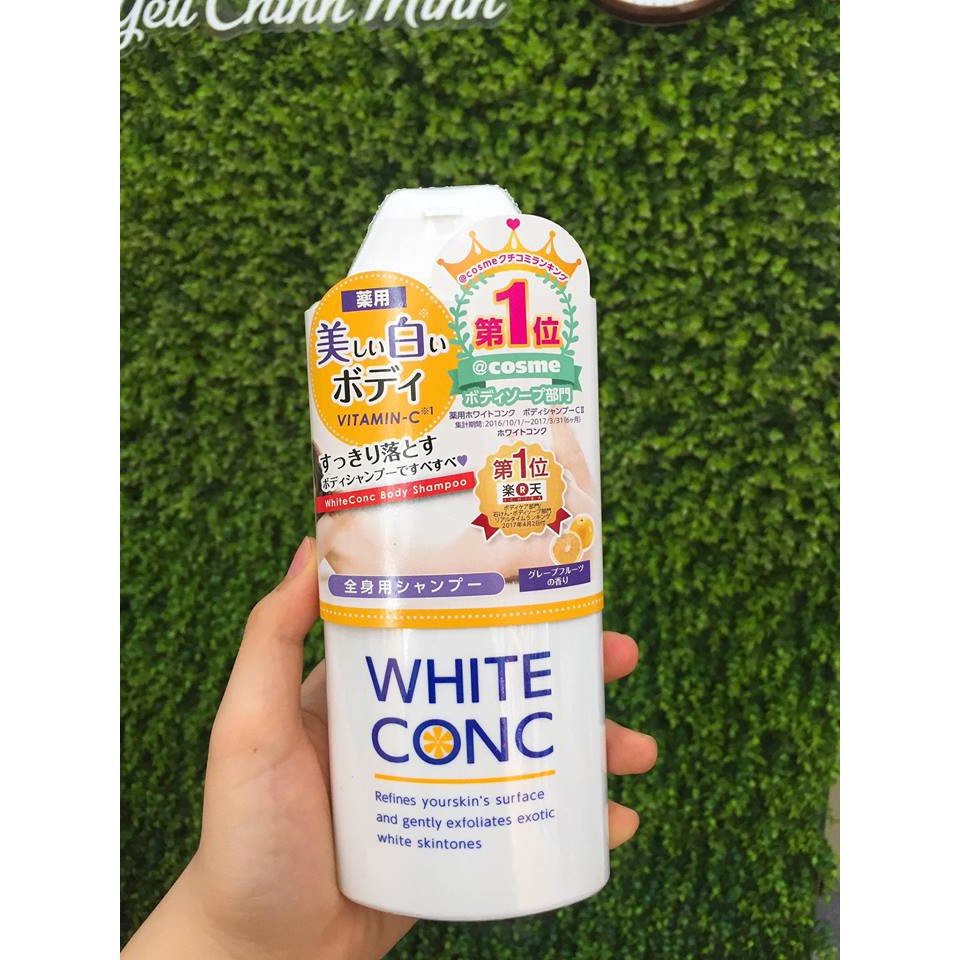 Sữa tắm trắng White Conc Body Vitamin C 360ml