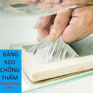 Màng Chống Thấm Vá Vết Nứt Trần nhà, tường, bê tông, mái tôn, bể nước, ống nước, xô chậu, bể bơi, phao bơi, bạt...