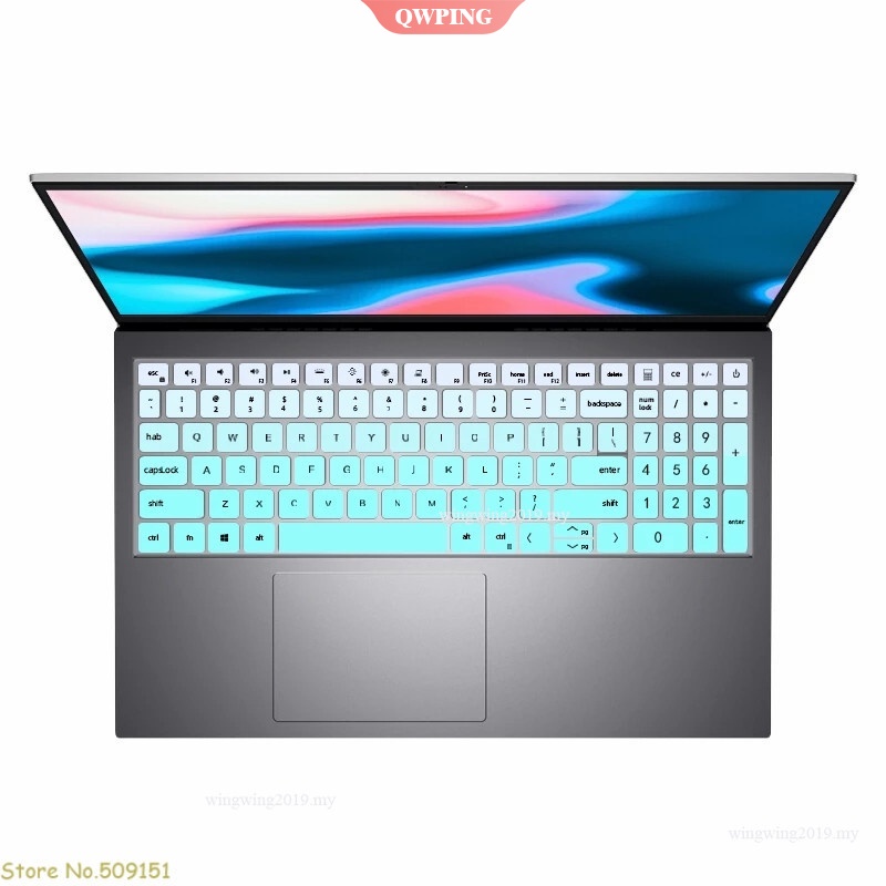 Miếng Silicone Bảo Vệ Bàn Phím Cho 2021 Dell Inspiron 15 3000 3510 3511 3515 Inspiron 17 5000 7510 Dell Vostro 3510 3515 5510 5515 5518 7515 7610