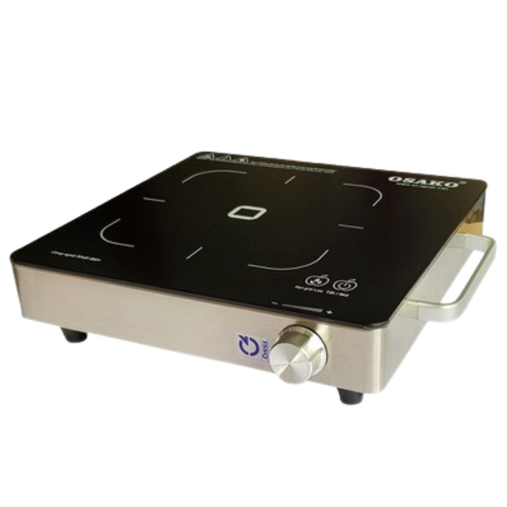 Bếp hồng ngoại Osako công suất 2000W, Bếp điện hồng ngoại cơ, mặt kính không kén nồi OHA-1820