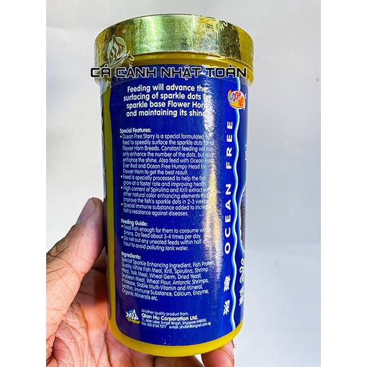 THỨC ĂN CHUYÊN CHO CÁ LA HÁN CHÂU STARRY XO SINGAPORE 120G