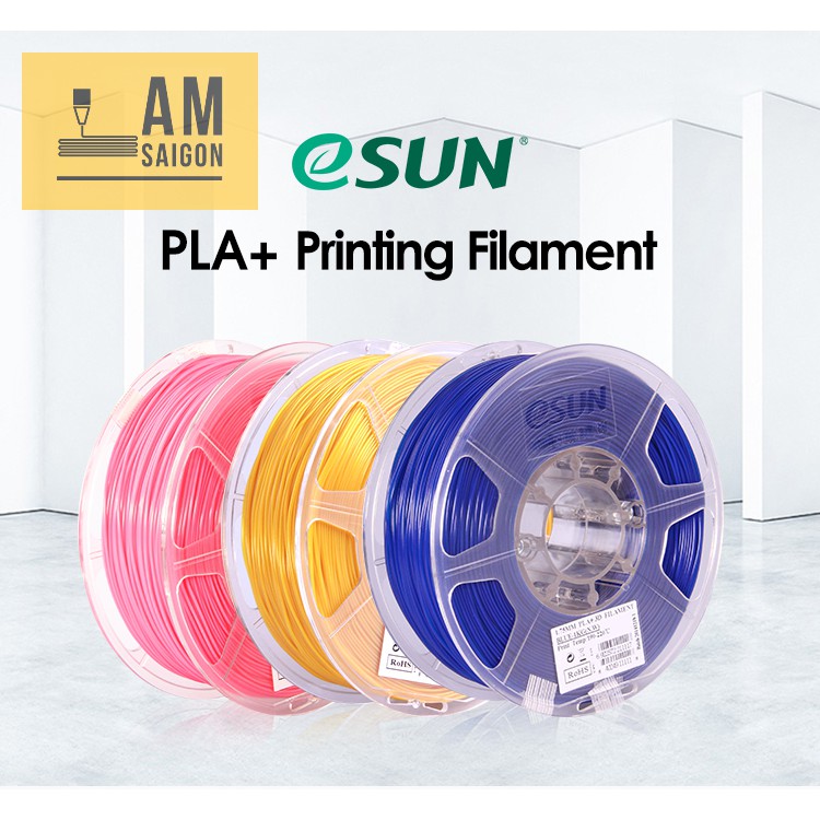 Nhựa In 3D cao cấp thương hiệu eSUN PLA+, PLA 1.75mm 1kg chất lượng cao